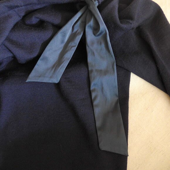 Il Gufo Girls 6 (fits like 10-12) Wool Boat Neck Sweater (Flawed) - Picture 7 of 10